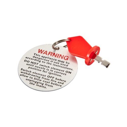 Warning Open Key Grenadier Key, Key Ring and Warning Disc | Grenadier